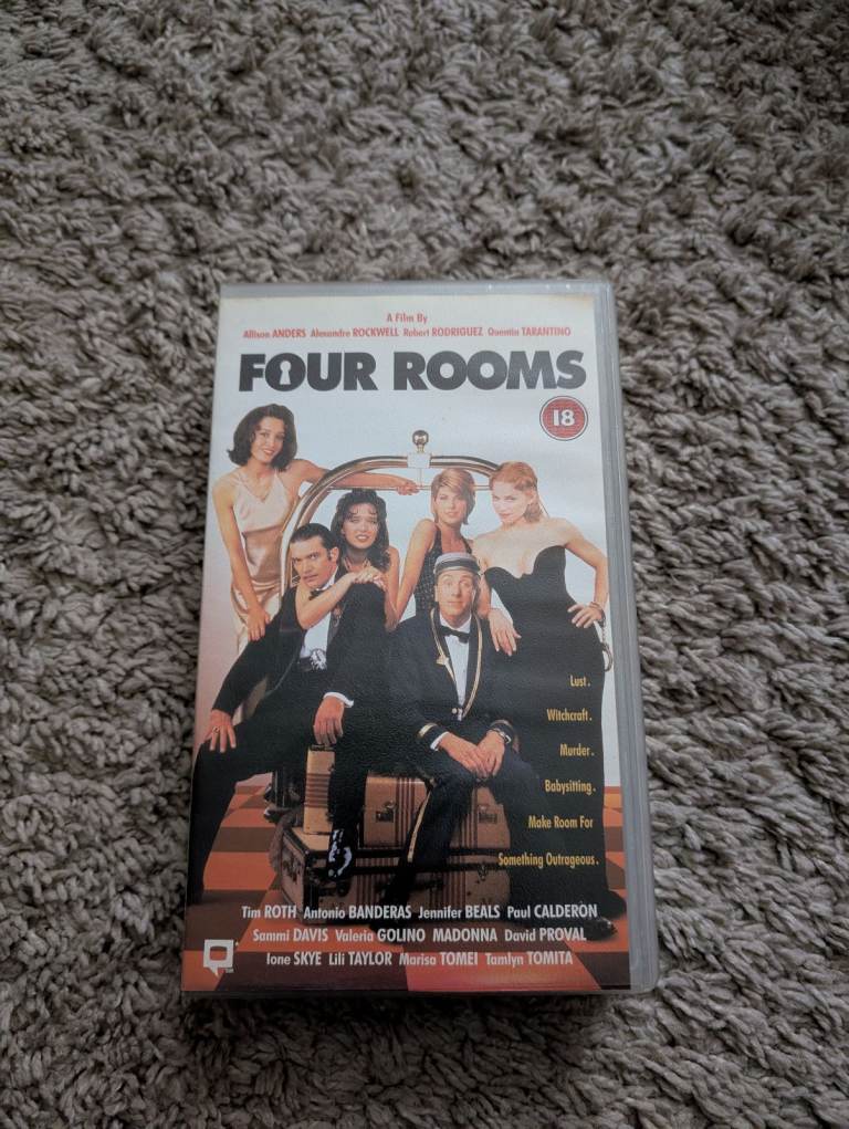 Four rooms vhs