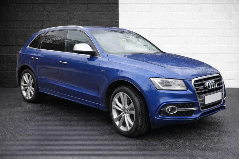 2014 64 AUDI SQ5 3.0 BITDI V6 QUATTRO AUTOMATIC 313BHP SEPANG BLUE
