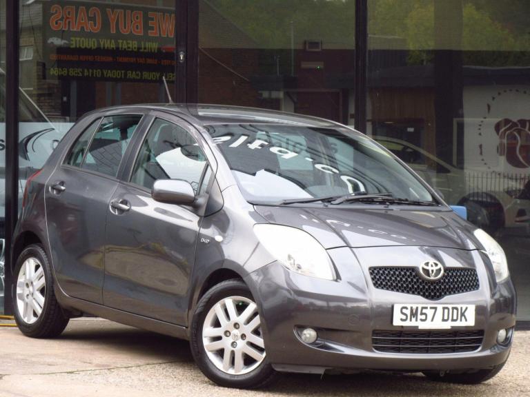 2007 Toyota Yaris 1.3 VVT-i TR 5dr MMT HATCHBACK PETROL Automatic