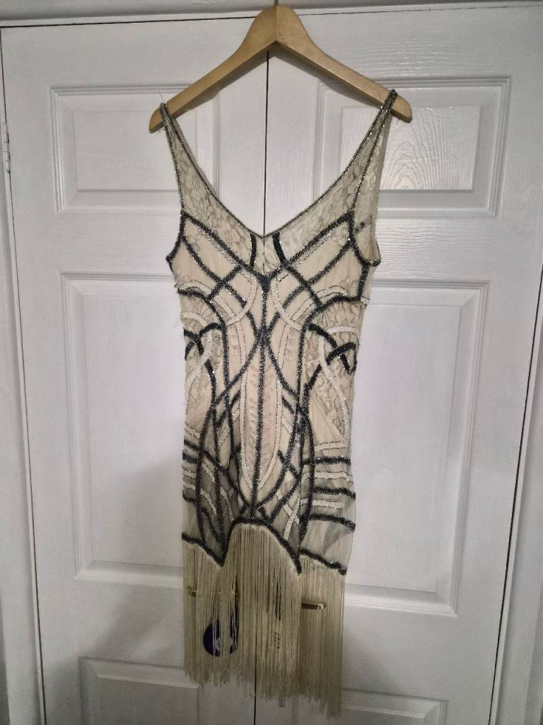 60s stle heavy bling dresd