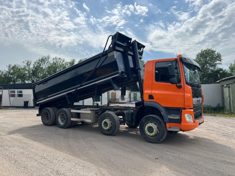 DAF TRUCKS CF 450 8X4 TIPPER ..THOMSONS BODY , CLEAN, AUG MOT 