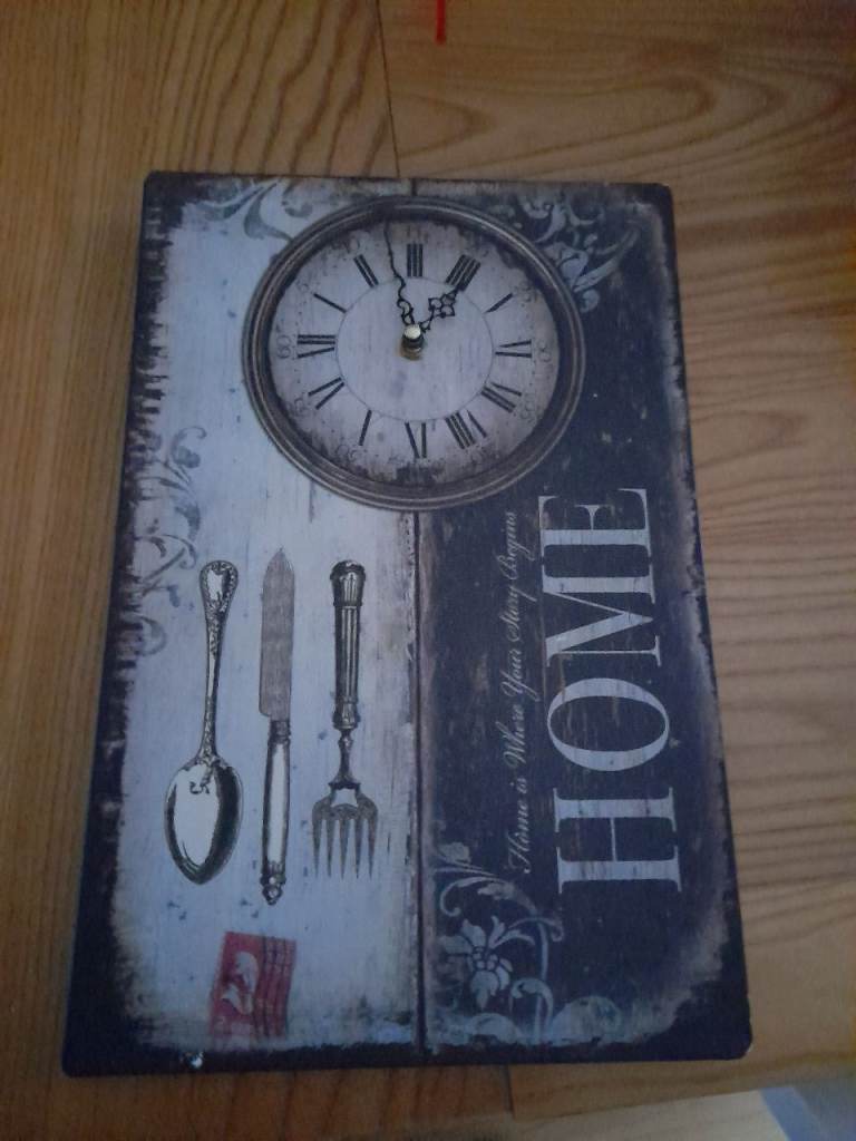 Dunelm wall clock 