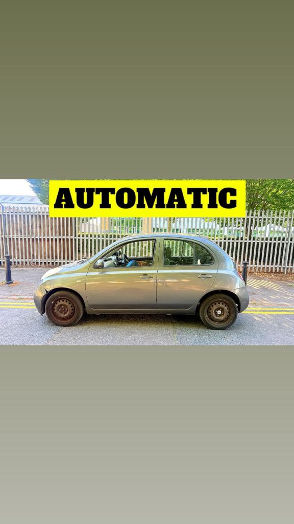 AUTOMATIC Nissan Micra 1.4 Petrol FREE ULEZ LONG MOT bargain Px swap drive away 