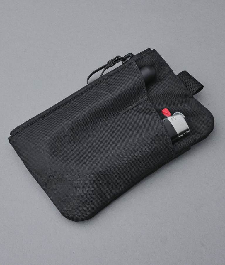 Alpaka Zip Pouch Pro Black X-Pac VX21 EDC Wallet Card Money