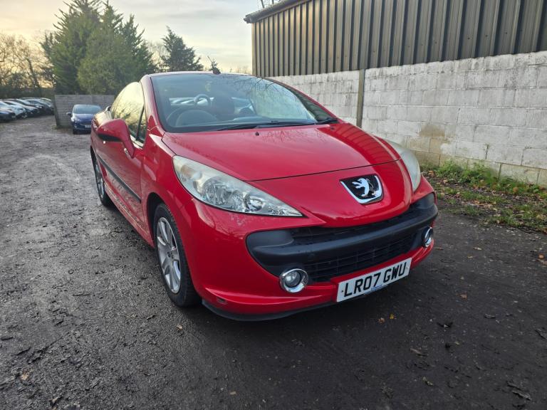 2007 Peugeot 207 1.6 16V Sport 2dr CONVERTIBLE Petrol Manual