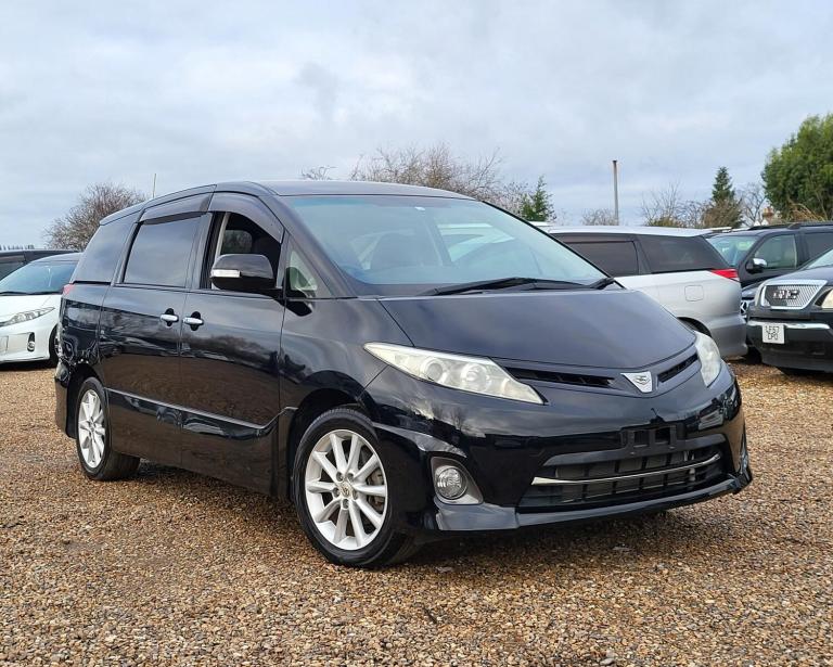 2012 FRESH IMPORT TOYOTA ESTIMA 2.4 AUTOMATIC 7 SEATER BLACK ULEZ FREE
