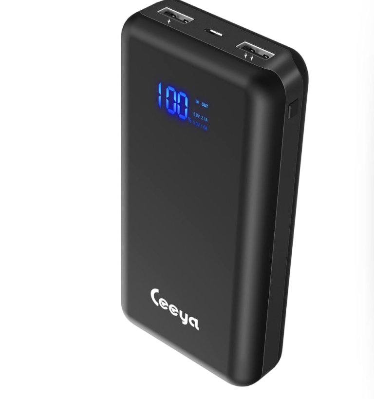 image for Ceeya Portable Charger 26800mAh Power Bank Battery Phone Charger 2 outlets