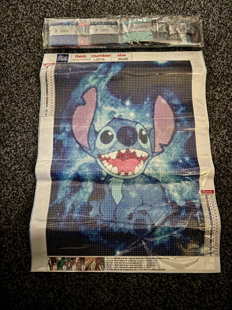 Stitch diamond art new 