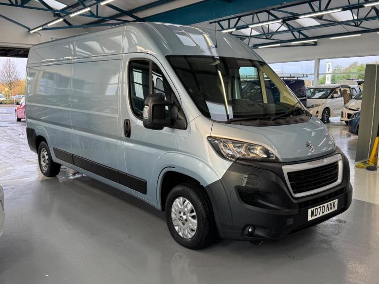 2021 Peugeot Boxer 2.2 BlueHDi 335 Asphalt L3 H2 Euro 6 (s/s) 5dr PANEL VAN Diesel Manual
