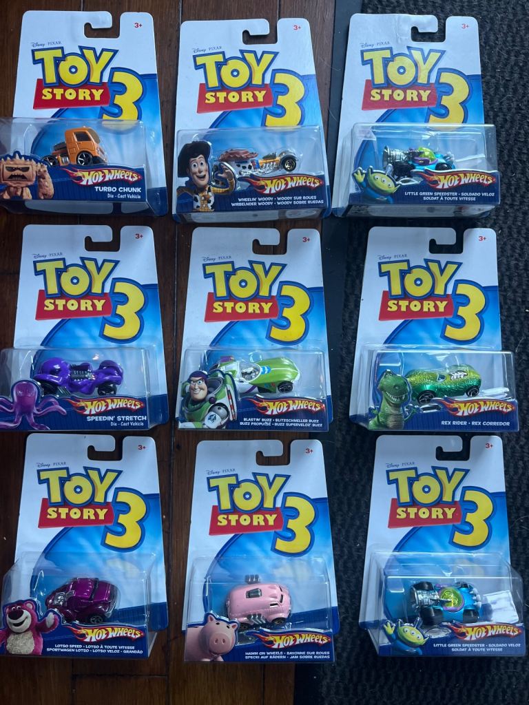 Hot wheels Toy Story 3