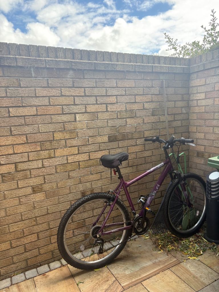 Womens Purple Mountain Bike, Good Condition