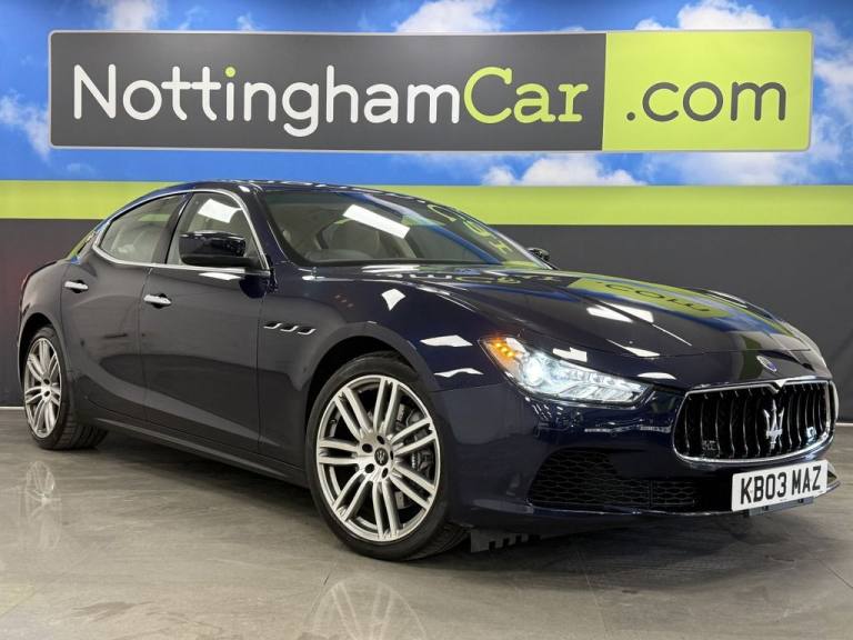 2015 Maserati Ghibli 3.0 V6 S Saloon 4dr Petrol ZF Euro 5 (410 ps) Saloon Petrol Automatic
