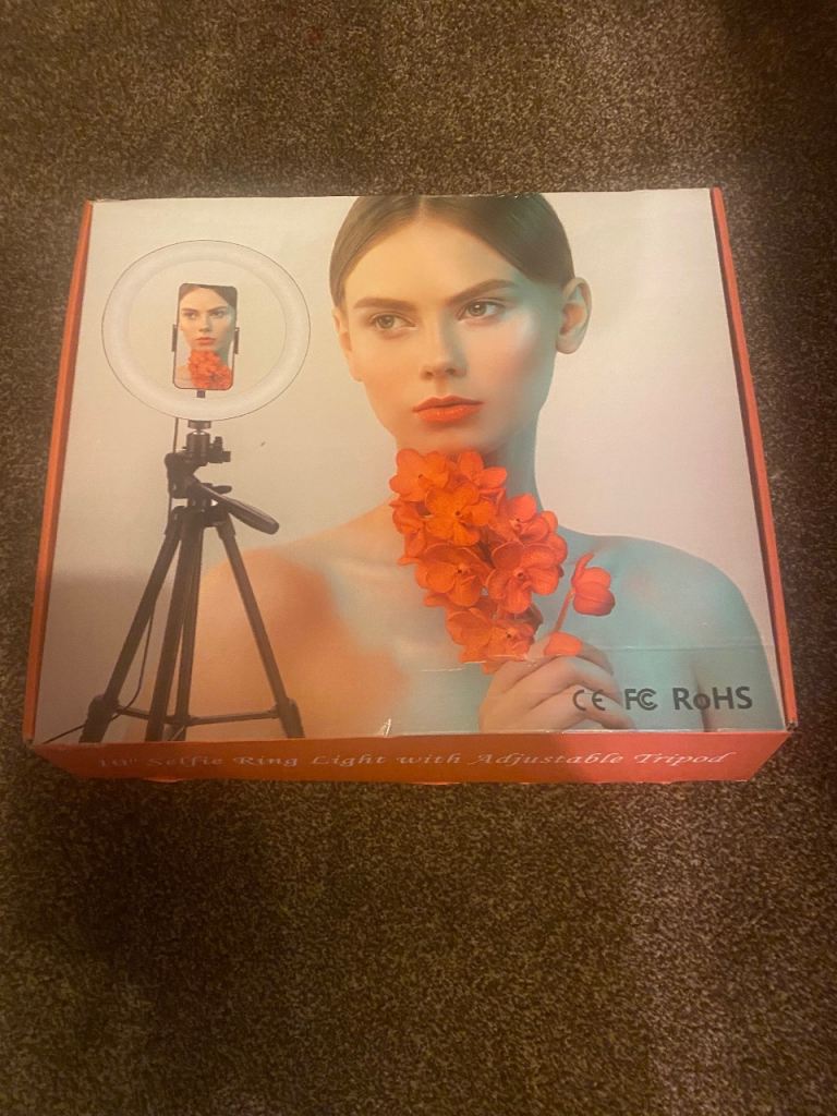 New LED Ring Light with Adjustable Tripod