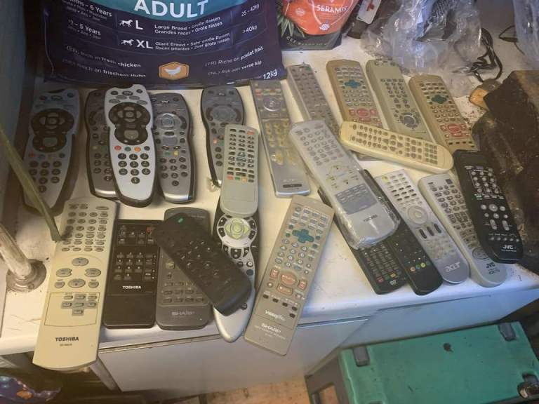 vintage remote controls