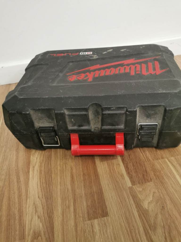 Milwaukee Fuel heavy-duty power tool storage case. 