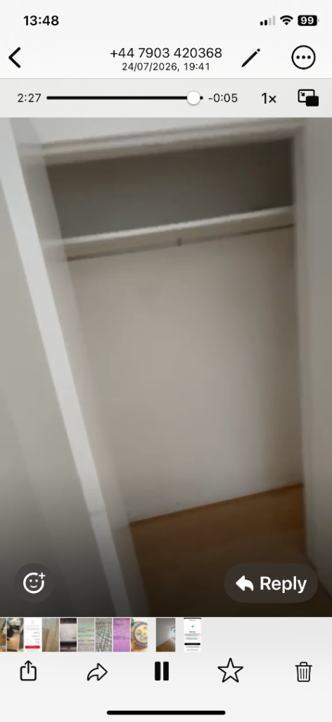 2 bed flat to let