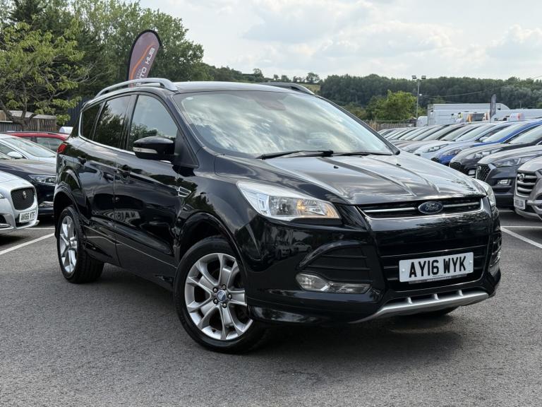 2016 FORD KUGA 2.0 TDCi Titanium Sport ULEZ Diesel Manual 5 Door Black