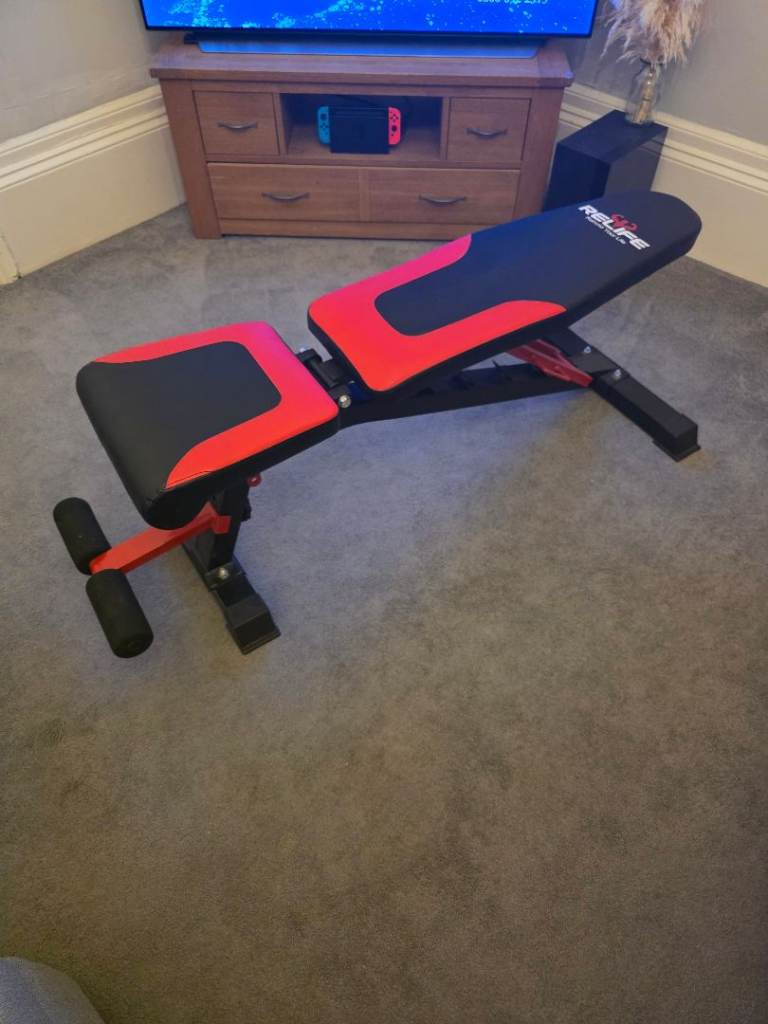 Home gym weights bench