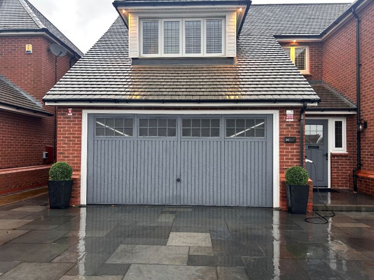 Horman Double Garage Door 4410mm x 2180mm 14x7ft