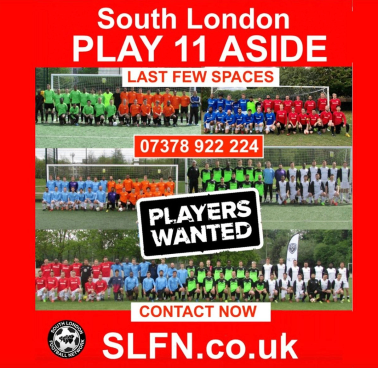 Atletico London FC .  Amateur & Semi-Pro Football Trials in South London