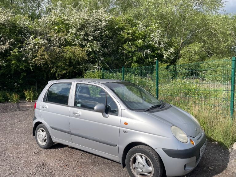 DAEWOO MATIZ 1.0 SE+ 53 REG SILVER 5 DOOR GENUINE 19745 MOT SEPTEMBER 5TH 2026 LOW INSURANCE 48+MPG