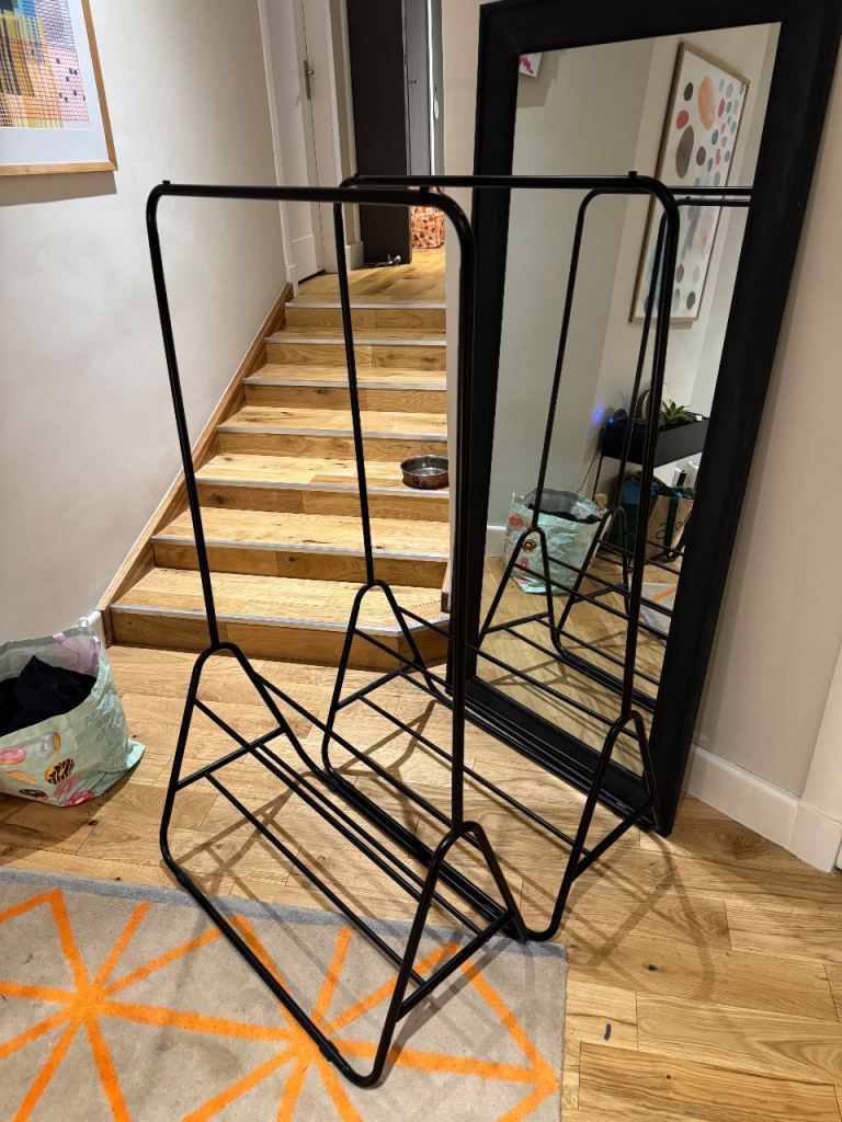 Two Clothes Rails 