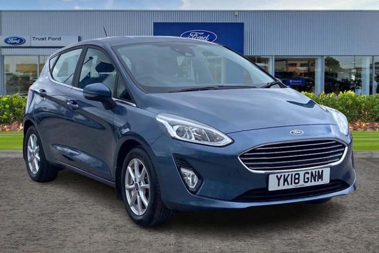 2018 Ford Fiesta 1.0 EcoBoost Zetec 5dr- With Rear Parking Sensors Manual Hatchback Petrol Manual