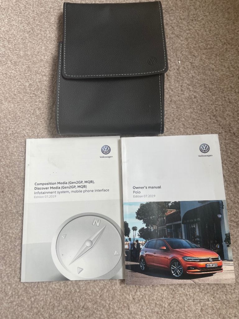 Volkswagen Polo 2019 onwards Owner's Manual and Infotainment System Guide