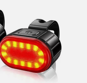 Mountain Bike Lights USB Rechargeable Bicycle LED Torch Front Rear +