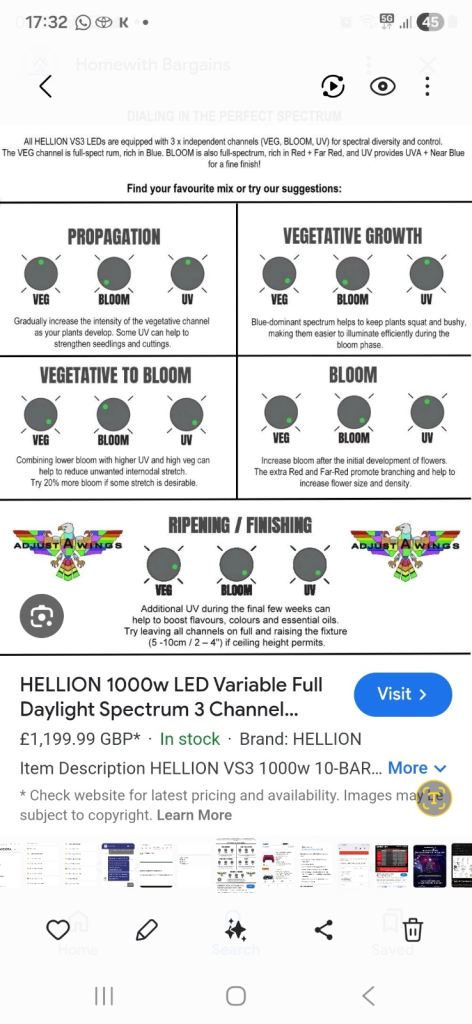 Adjust-a-wings hellion vs3 1000w 