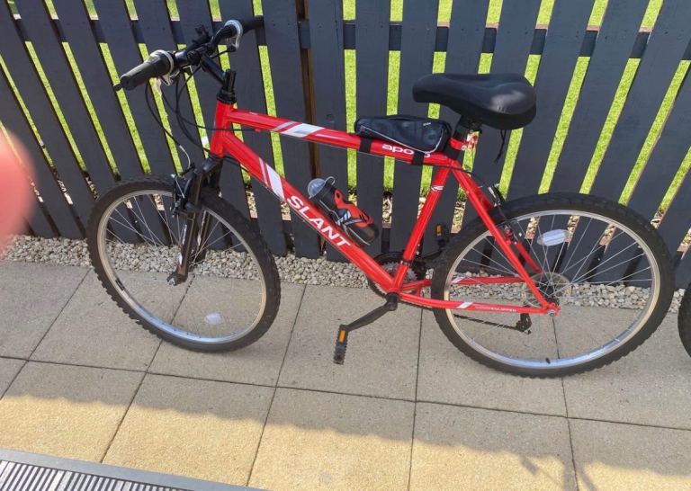 Apollo Slant Mountain Bike - Red, Good Condition