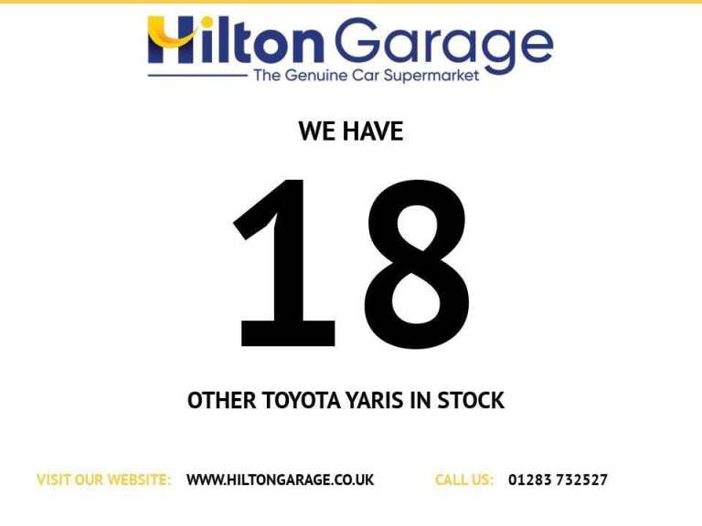 2019 Toyota Yaris 1.5 VVT-i Icon Tech Hatchback 5dr Petrol CVT Euro 6 (111 ps) - SAT NAV + PA HAT...