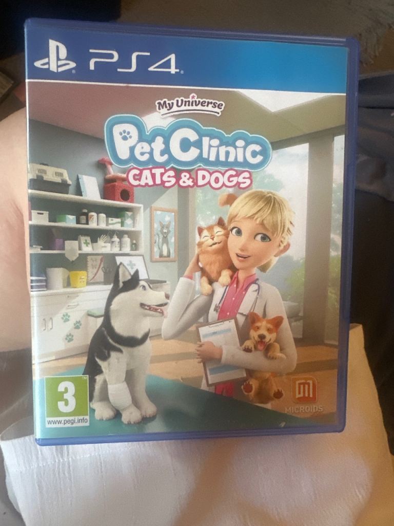 My Universe Pet Clinic Cats & Dogs PS4 Game – Good Condition