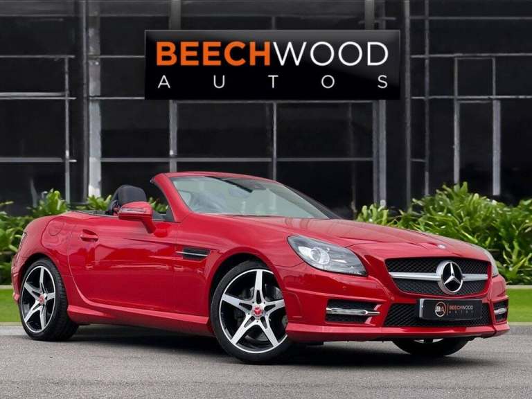 2012 Mercedes-Benz SLK SLK 250 BlueEFFICIENCY AMG Sport 2dr Tip Auto CONVERTIBLE PETROL Automatic