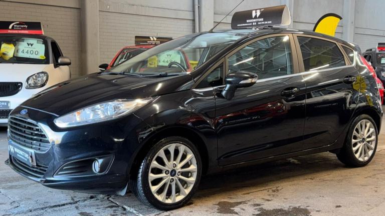 FORD FIESTA 1.0 T EcoBoost Titanium X Black 5dr SATNAV+LOWTAX+PARTLEATHER 2015