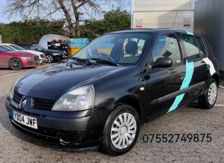Renault Clio, 1.4 Petrol, Automatic, Black, ULEZ FREE/COMPLIANT/EXEMPT, Fresh MOT...