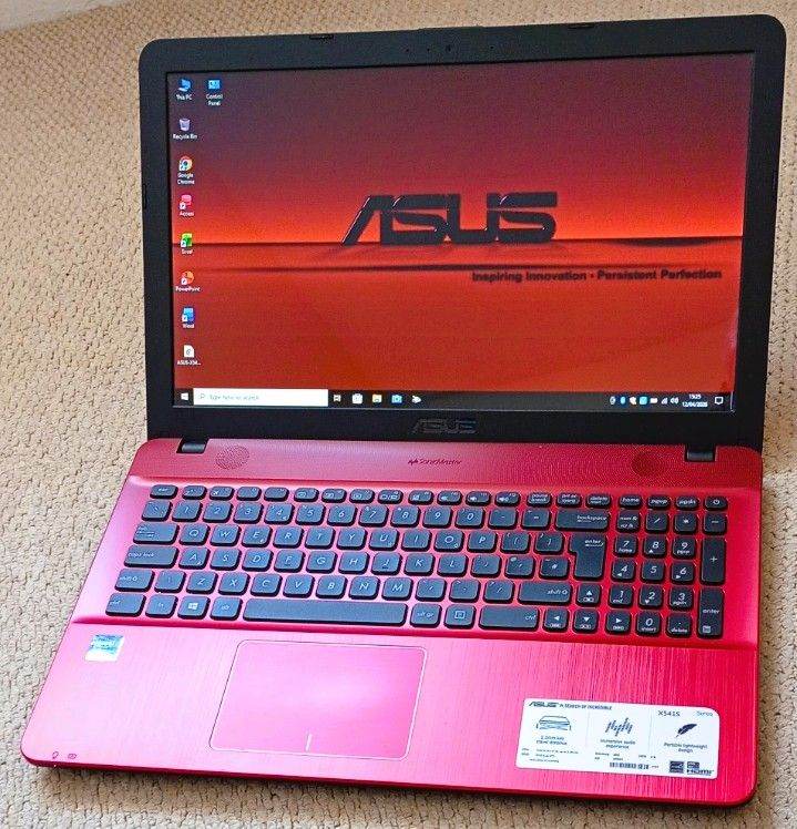 ASUS X541*QUAD CORE*UPDATES TILL 2032*WIN-10 PRO*OFFICE 2024*128GB SSD*4GB RAM*
