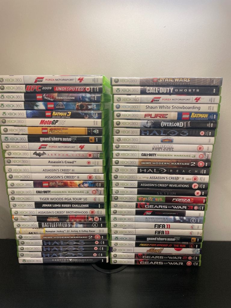 52 Xbox 360 Games 