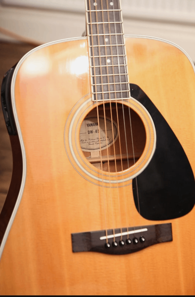 image for Yamaha DW- 4S, solid top, very good condition, padded gig bag