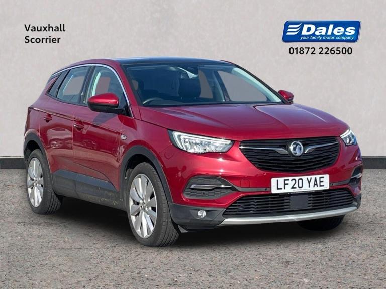 2020 Vauxhall Grandland X Grandland X 1.2 Turbo Elite Nav 5Dr Auto [8 Speed] Hatchback Hatchback ...