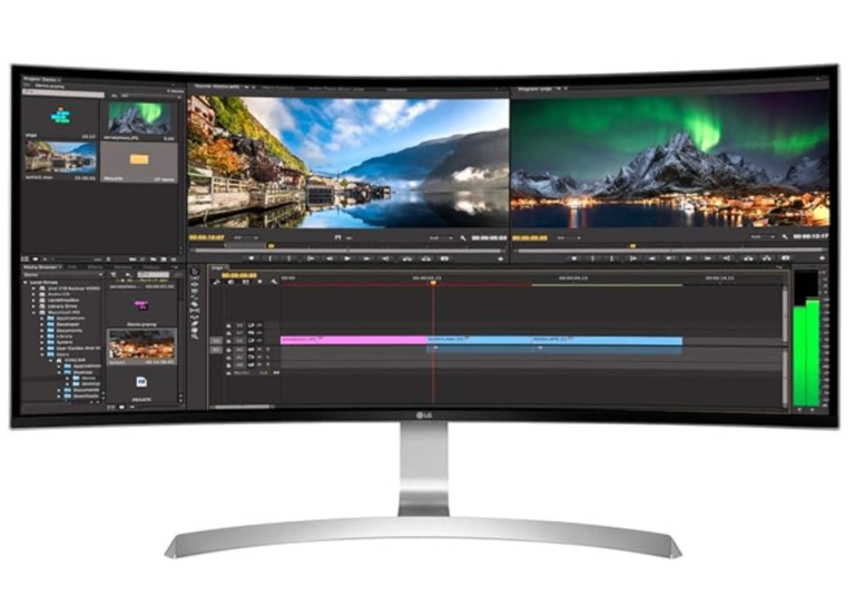 Like new! Curved Monitor LG 34UC99-W