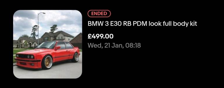 BMW E30 Body kit 