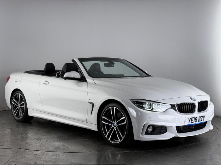 2018 BMW 4 Series 2.0 420d M Sport Auto Euro 6 (s/s) 2dr Convertible Diesel Automatic