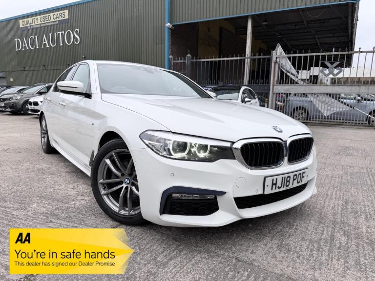 2018 BMW 5 Series 2.0 520d M Sport Saloon 4dr Diesel Auto Euro 6 (s/s) (190 ps) Saloon Diesel Aut...