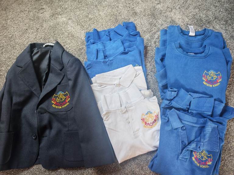 Smithton School Uniform Bundle - Blazer, Polos & Jumpers, Good Condition