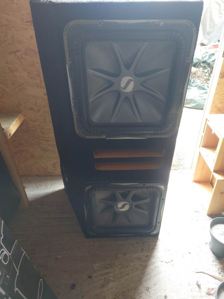 Dual 15" kicker L7 subwoofer 