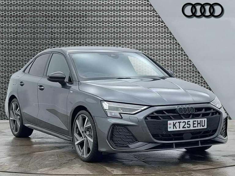 2025 Audi A3 Black Edition 35 TFSI  150 PS S tronic Saloon PETROL Automatic