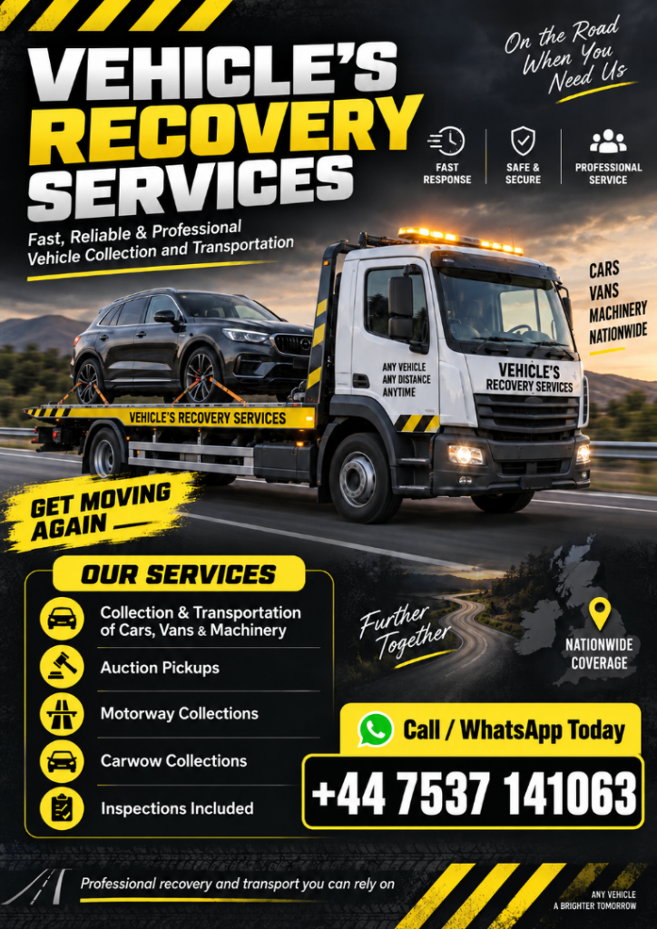 Reliable Nationwide Vehicle Recovery