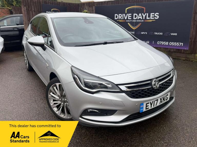 2017 Vauxhall Astra 1.4T 16V 150 Elite Nav 5dr Auto HATCHBACK PETROL Automatic