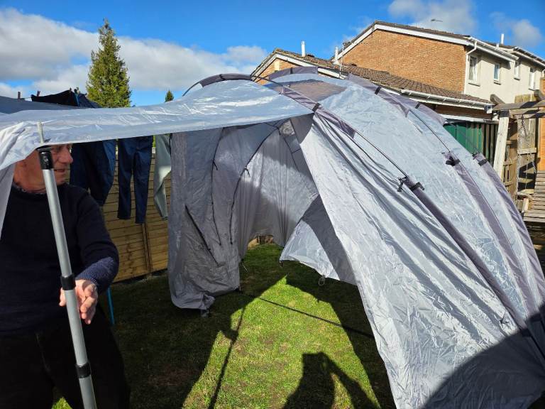 SheltaPod Drive Away Awning – Excellent Condition, Grey